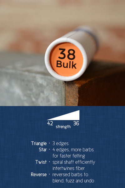 Sarafina's Needle Felting Needles: BULK 38 Gauge