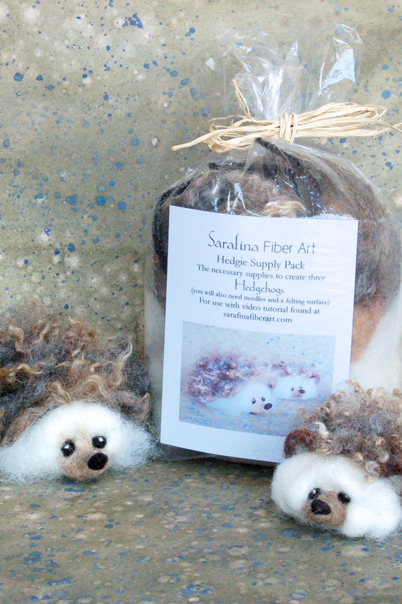 Sarafina Hedgehog Sarafina Fiber Art