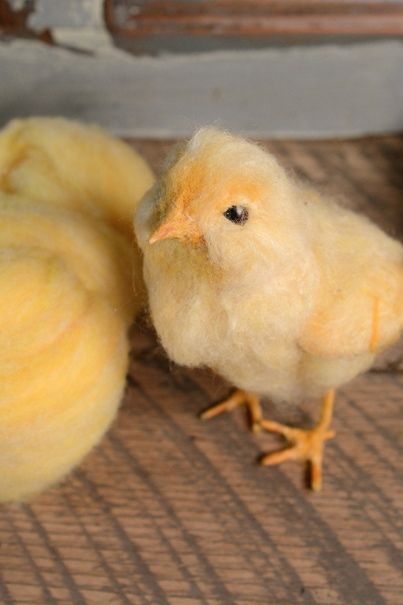 Sarafina Core Roving: Chick Yellow  2 oz