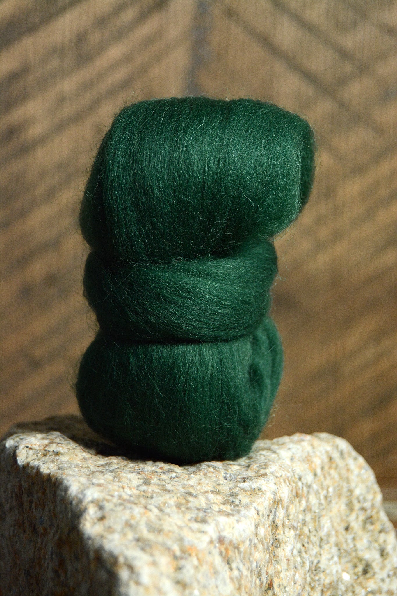 Corriedale Top: Winter Green 1 oz