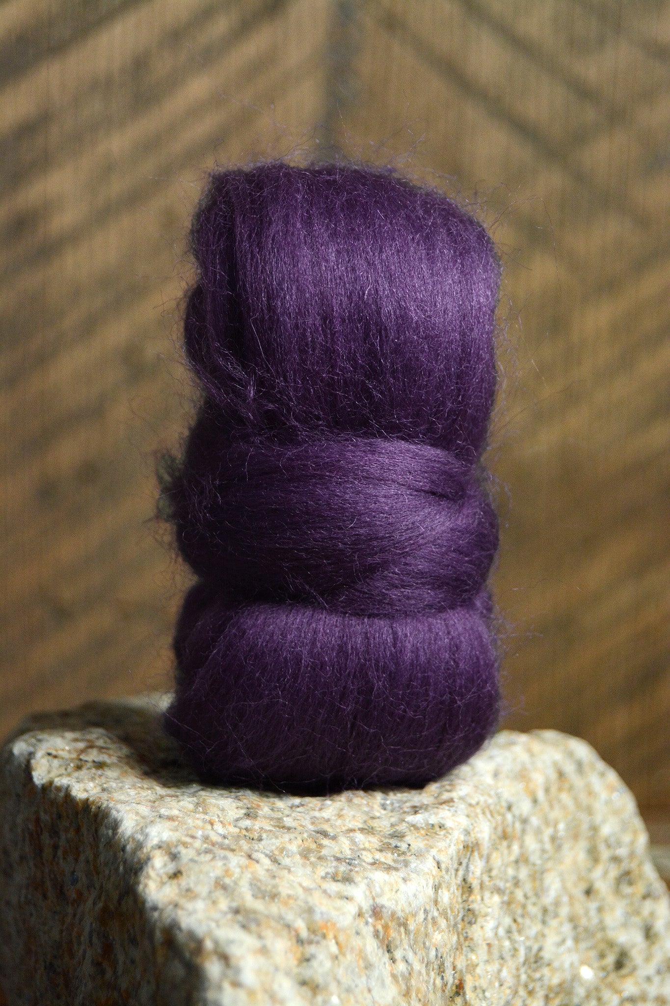 Corriedale Top: Amethyst 1 oz