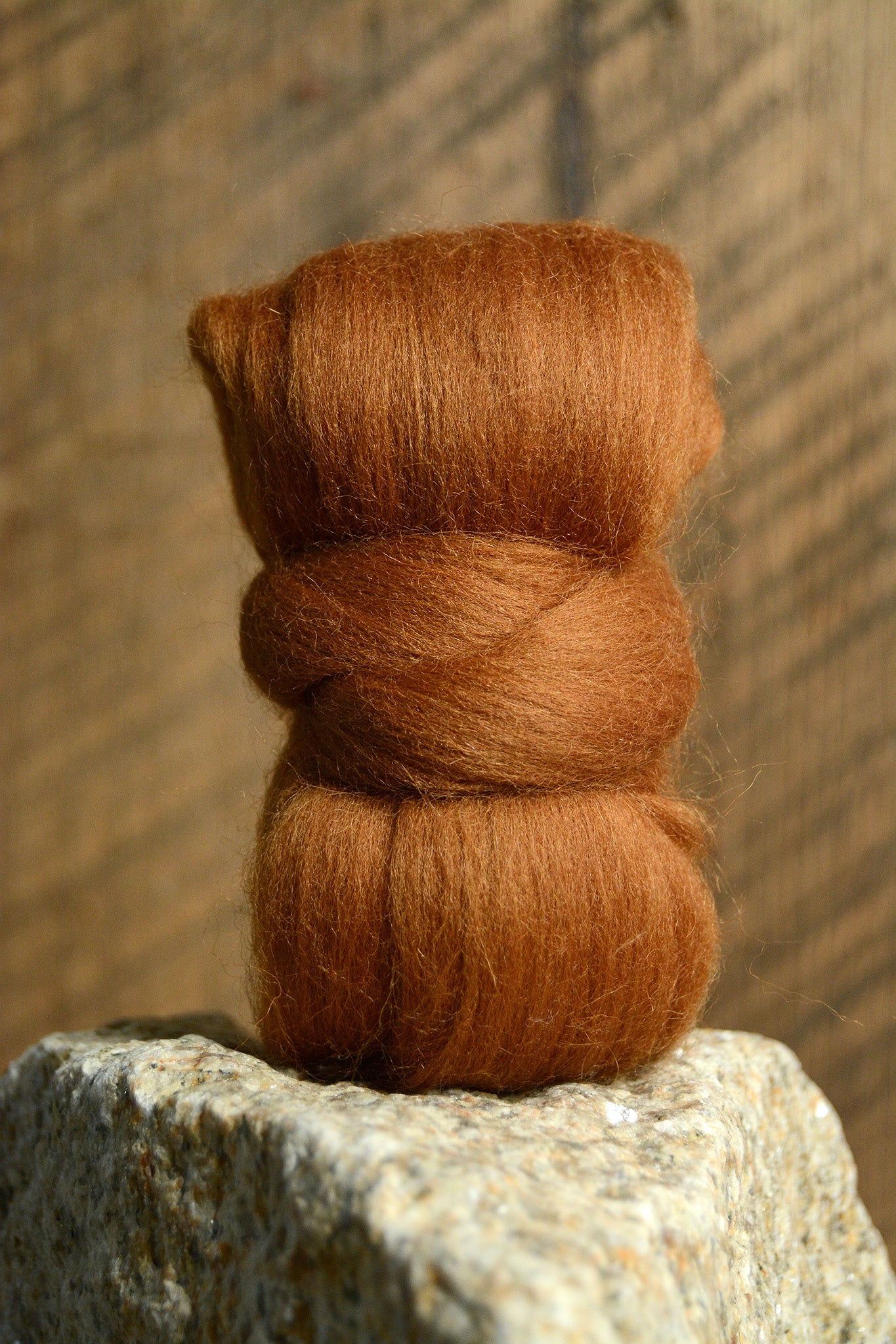 Corriedale Top: Chestnut 1 oz
