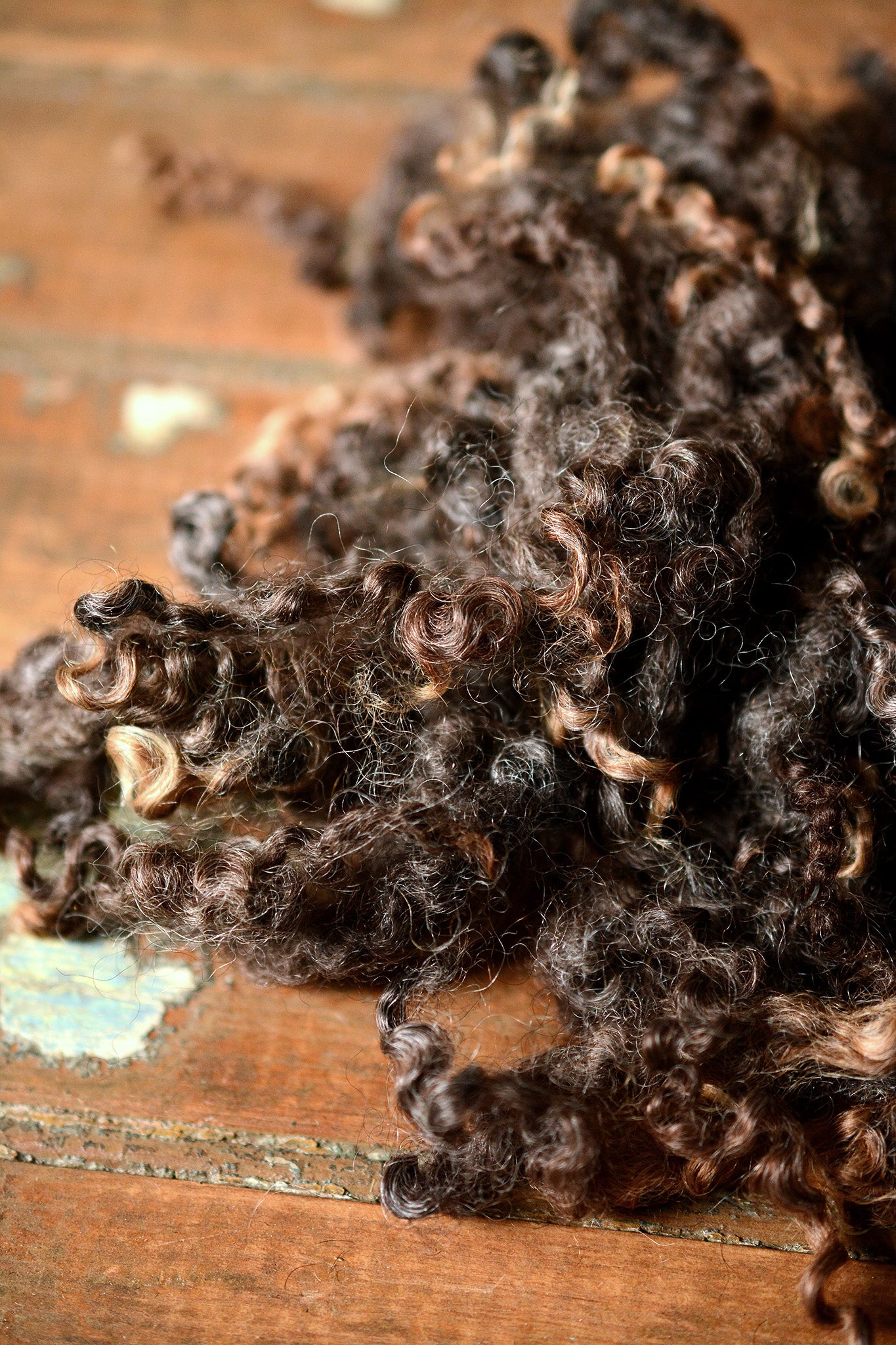 Sheep Curls 2 oz Dark