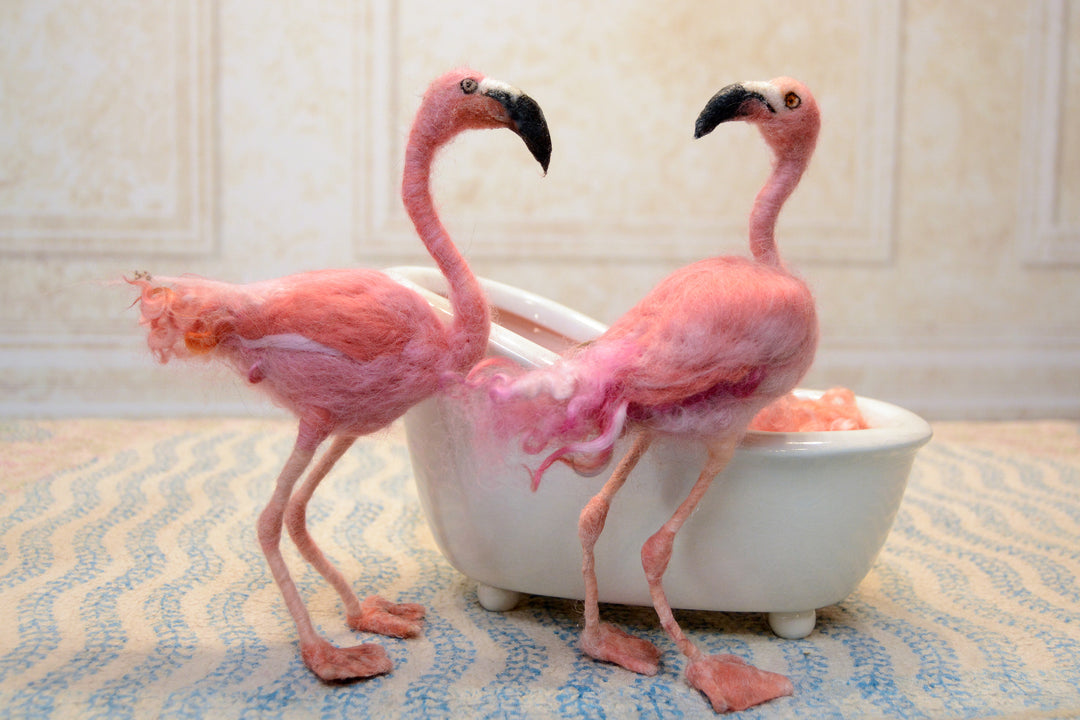 Flamingo Locks - 1 oz – Sarafina Fiber Art