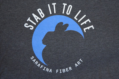 Women's Relaxed T-Shirt: Sarafina Stab It To Life