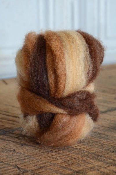 55g Felting Wool, Roving Needle Felting Wool Yarn Roving Wool Fibre Super Soft Hand Spinning Diy Craft Materialsgreen - View #11
