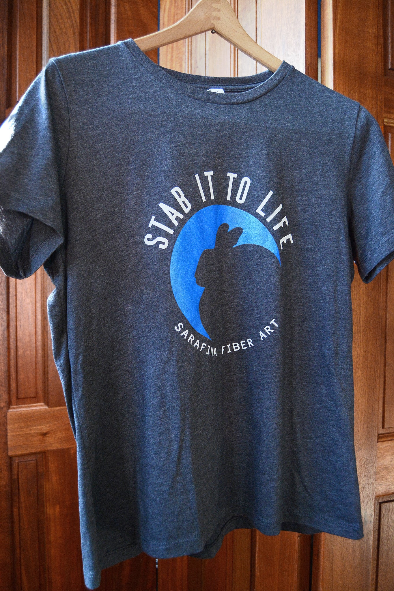 Women's Relaxed T-Shirt: Sarafina Stab It To Life