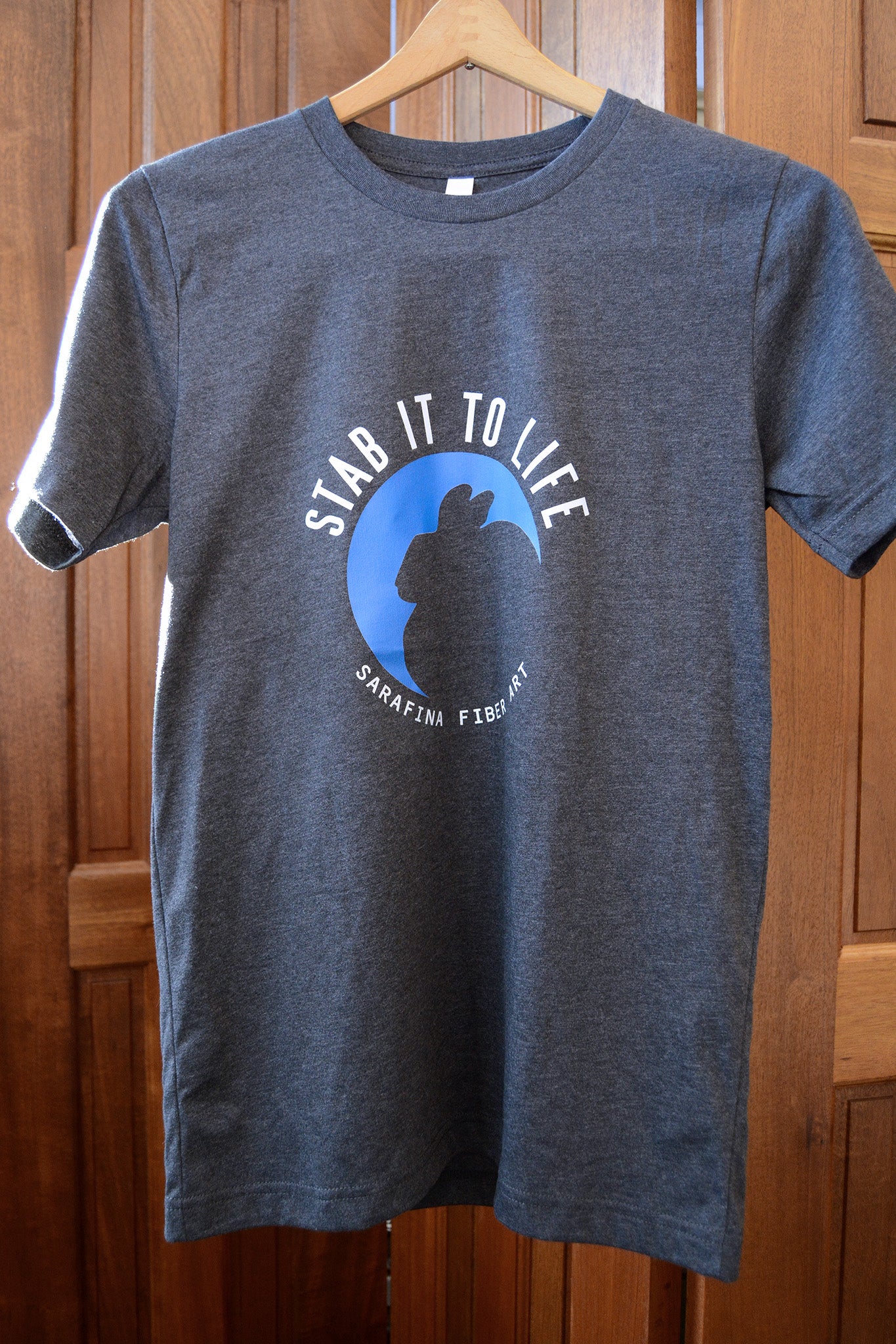 Unisex t-shirt: Sarafina Stab It To Life