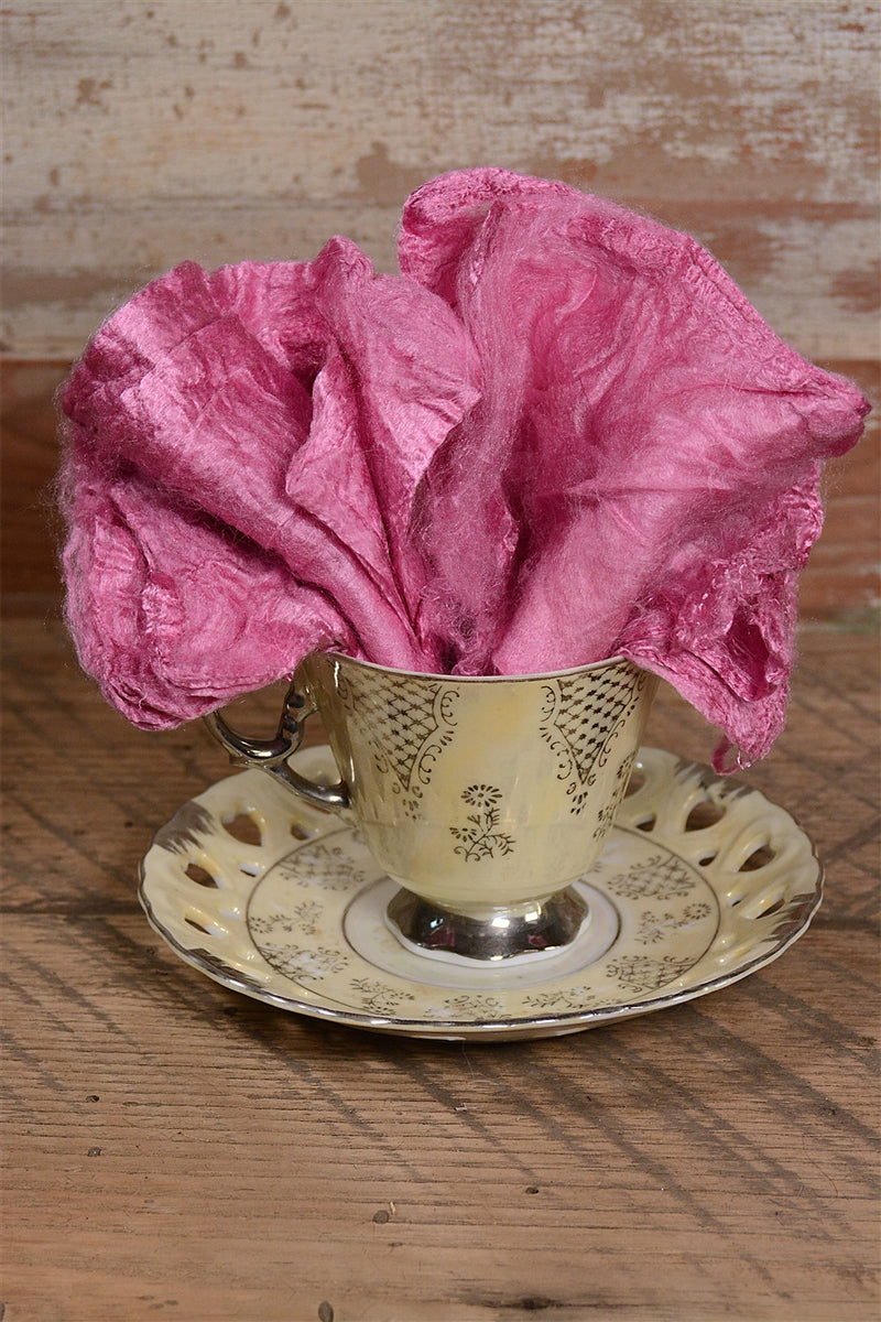 DHG Cyclamen Silk Hankie