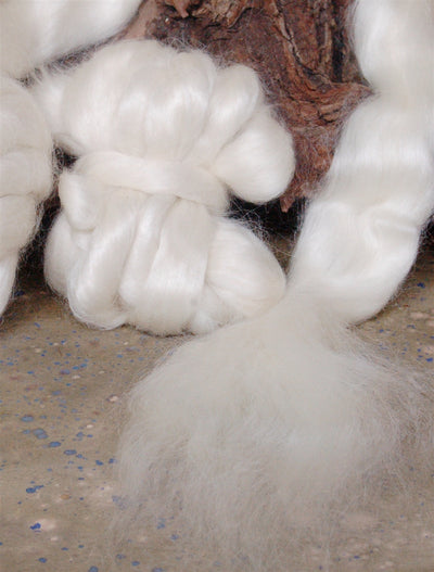 Mohair by DHG: White 1 oz