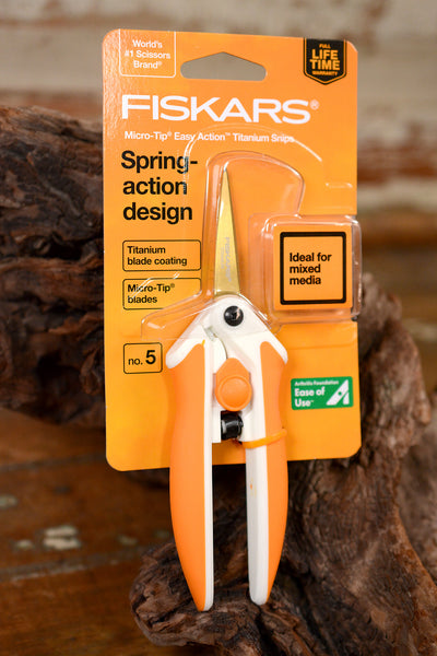 Micro Tip  Mixed Media Fiskars Snip Scissors