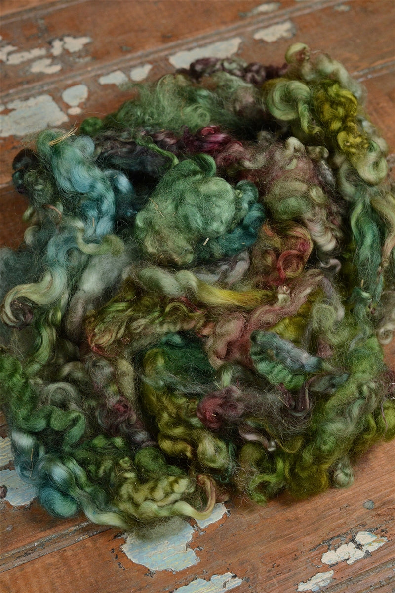 Lichen Fiber Art Locks