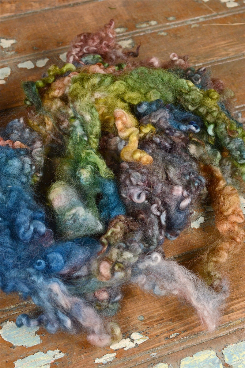 Vintage Rose Fiber Art Locks