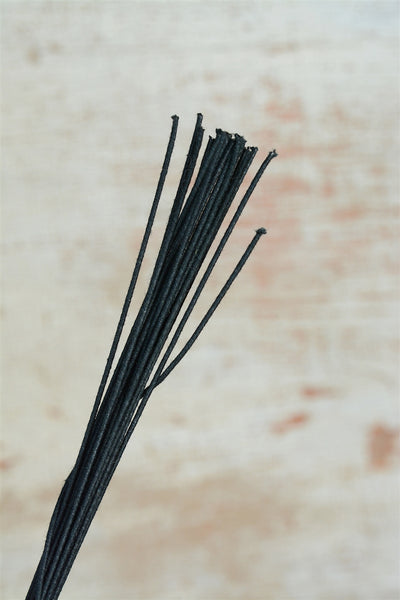 Cloth Wrapped Wire: 22 Gauge - Black