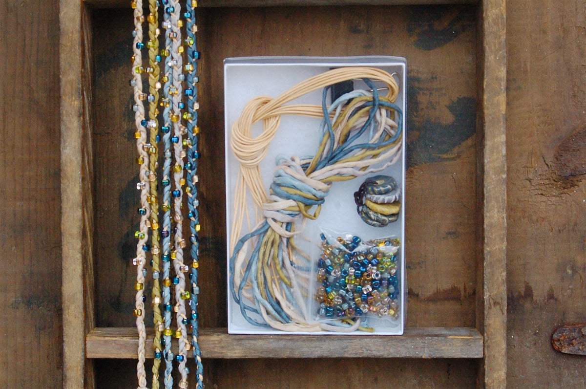 Beaded Silk Bracelet Kit
