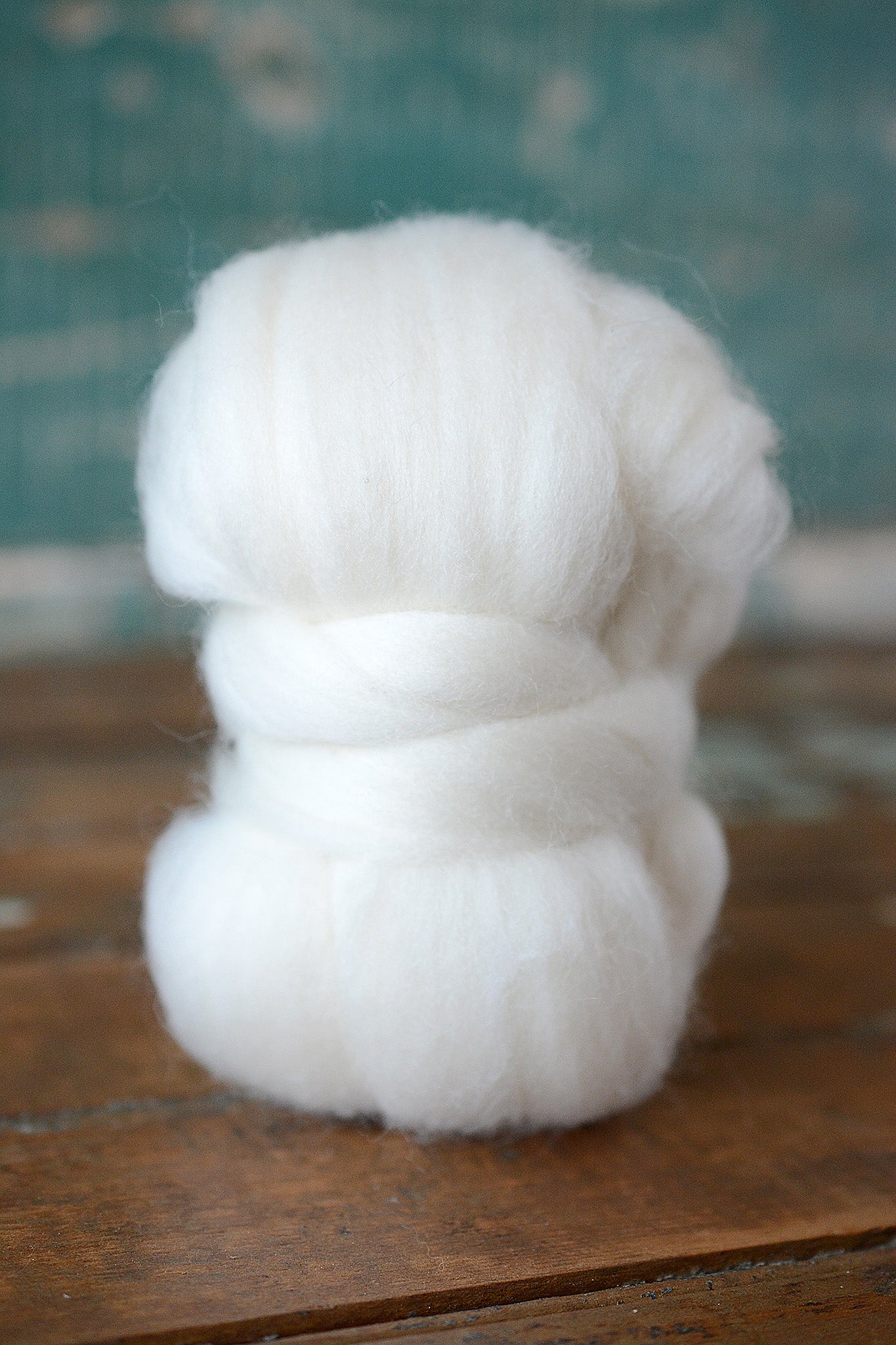 Polwarth Top: White  1 oz